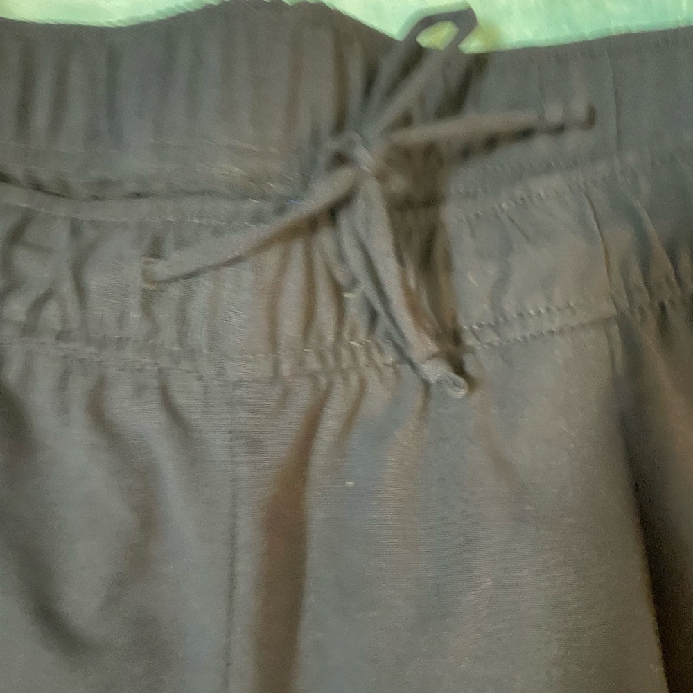 Black Drawstring Shorts